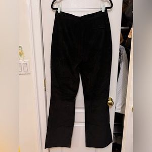 ZARA velvet wide leg pants